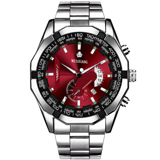 Men’s Automatic Calendar Watch Waterproof Luminous Non-Mechanical Trend