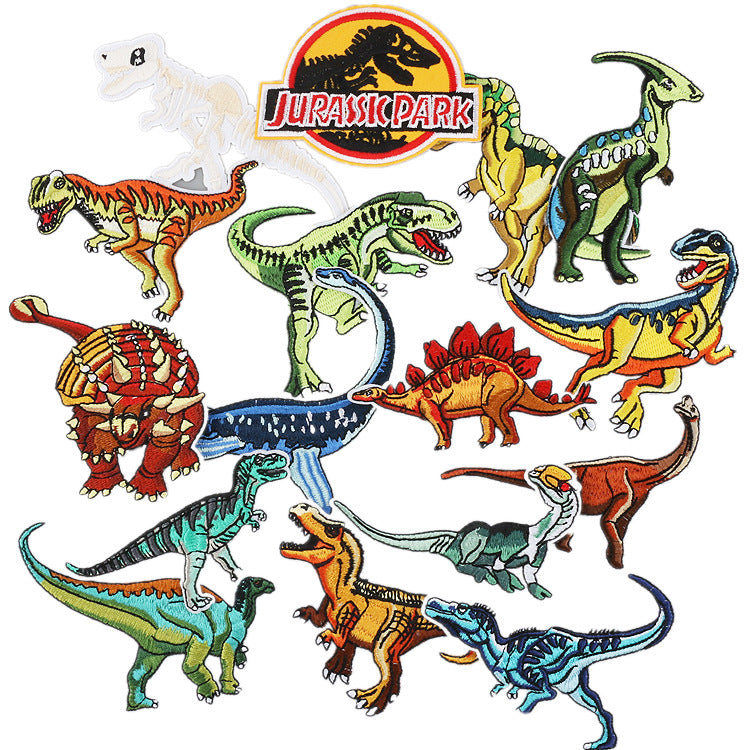 Jurassic Dinosaur Patches 16pcs – Patcheshop