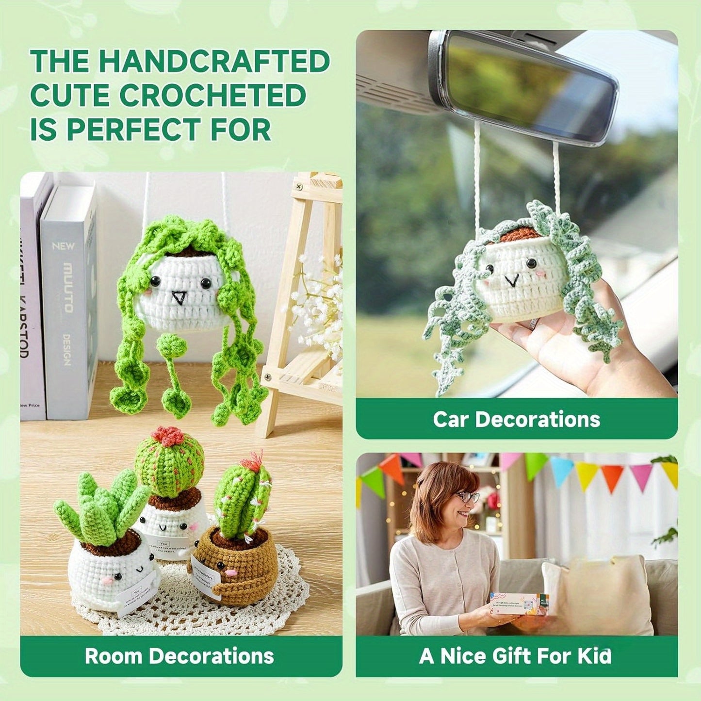 Crochet Kit  6pcs