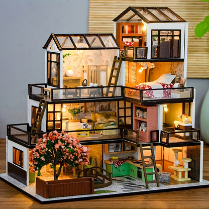 Miniature House 3D Puzzle Kit
