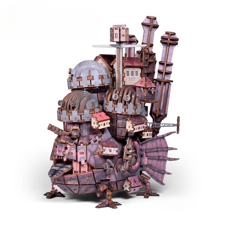Modelo ng Howl's Moving Castle Wood