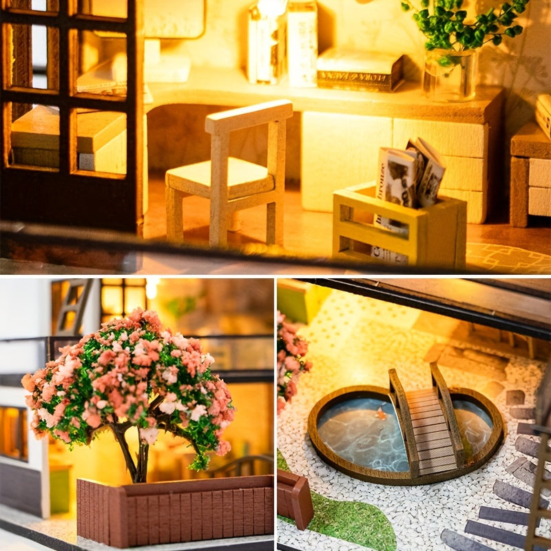 Miniature House 3D Puzzle Kit