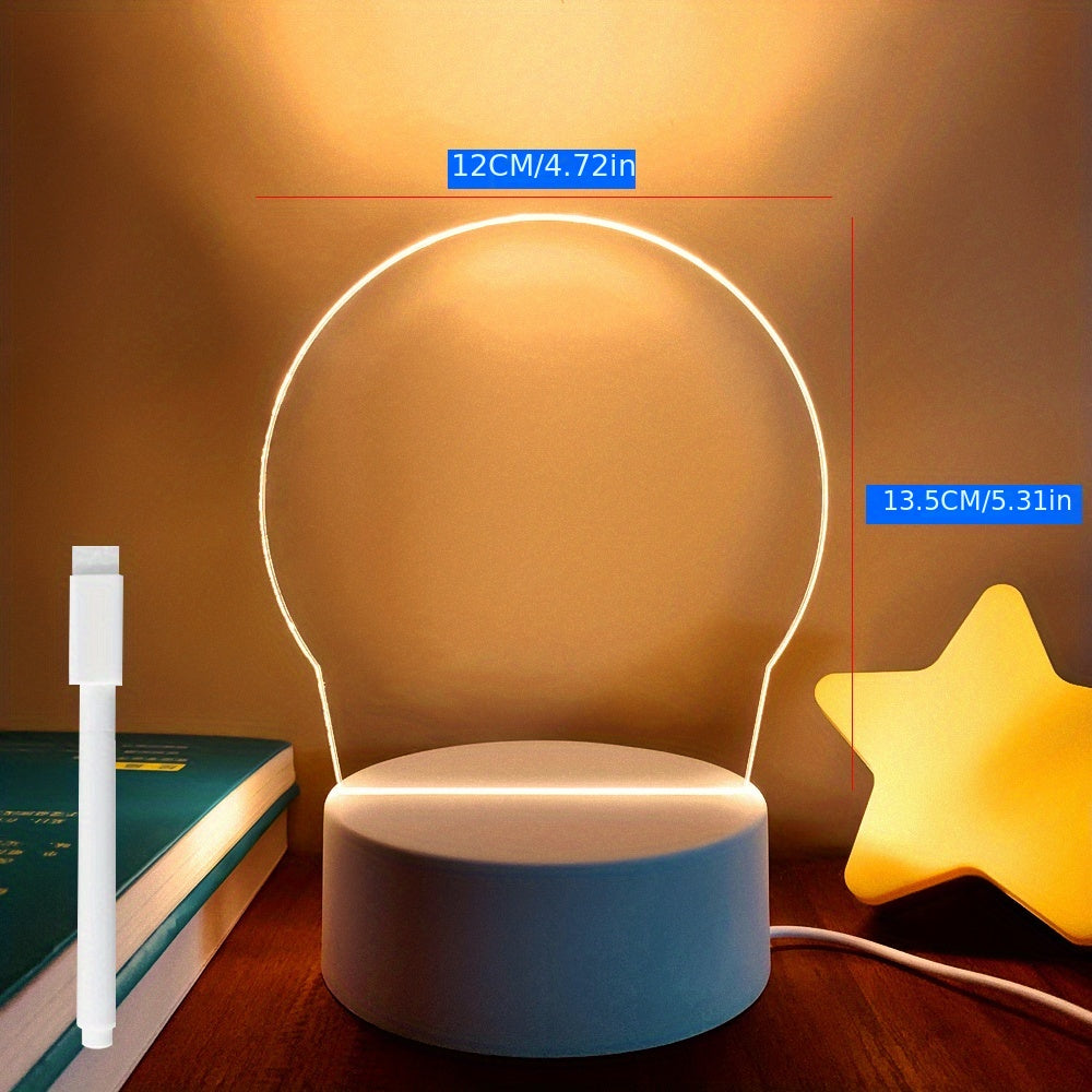 Note Board Creative LED Night Light