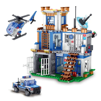 City Oceans Fire Station Blocks 779pcs