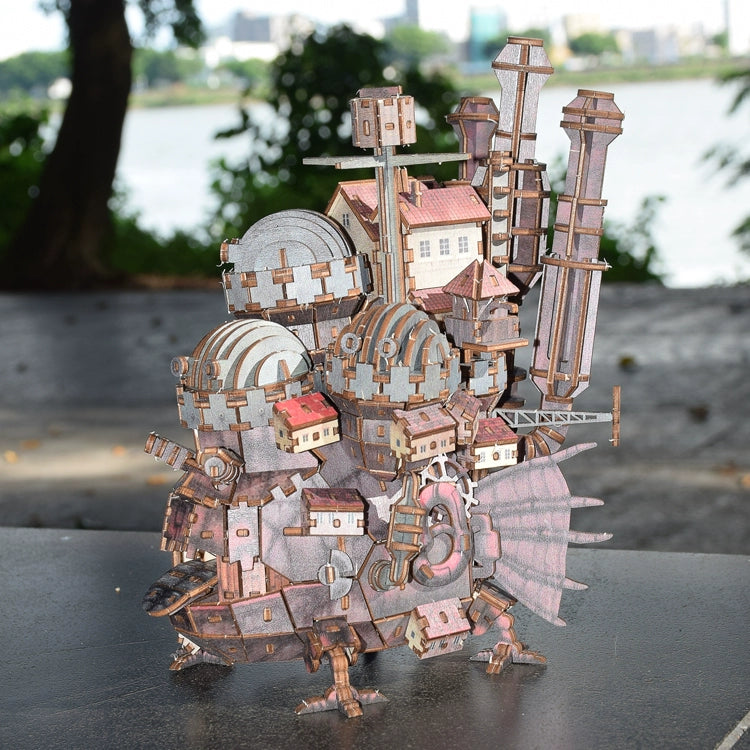 Modelo ng Howl's Moving Castle Wood