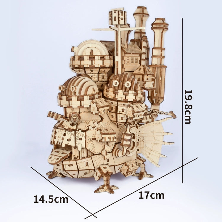 Modelo ng Howl's Moving Castle Wood