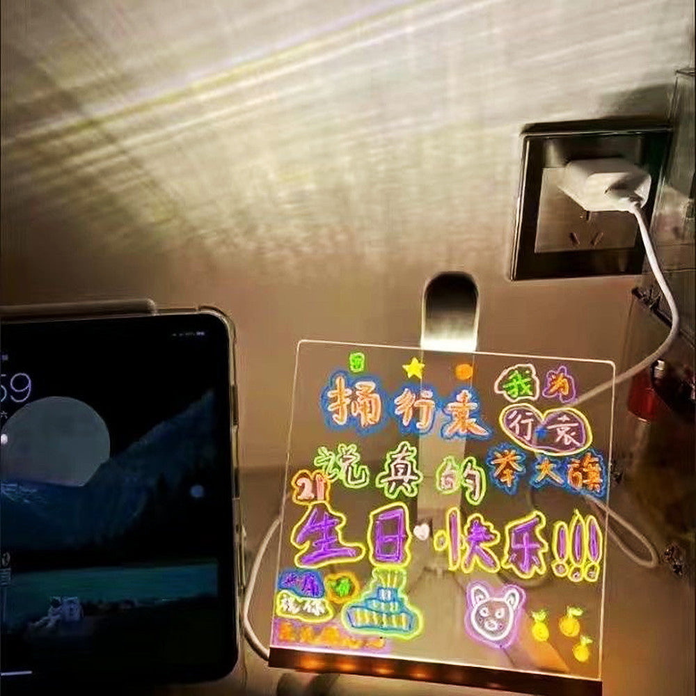 LED Note Board with 7 Colors
