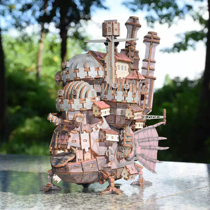 Modelo ng Howl's Moving Castle Wood