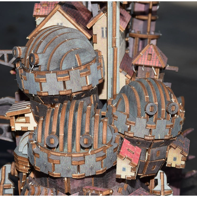 Modelo ng Howl's Moving Castle Wood