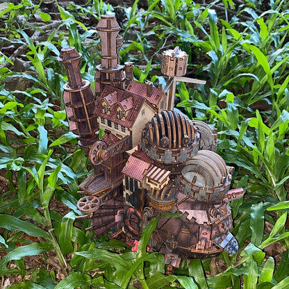 Modelo ng Howl's Moving Castle Wood