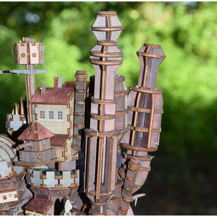 Modelo ng Howl's Moving Castle Wood