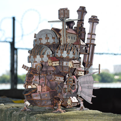 Modelo ng Howl's Moving Castle Wood
