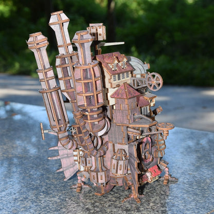 Modelo ng Howl's Moving Castle Wood
