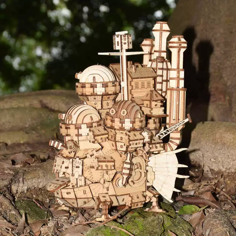 Modelo ng Howl's Moving Castle Wood