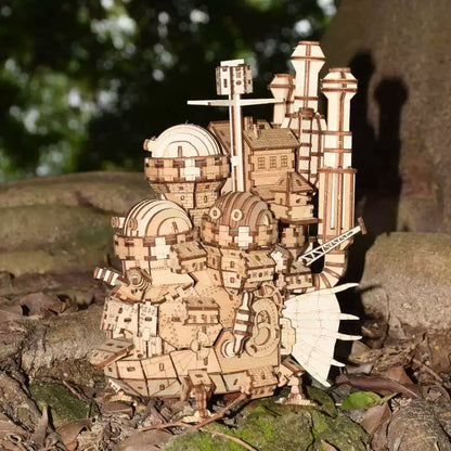 Modelo ng Howl's Moving Castle Wood