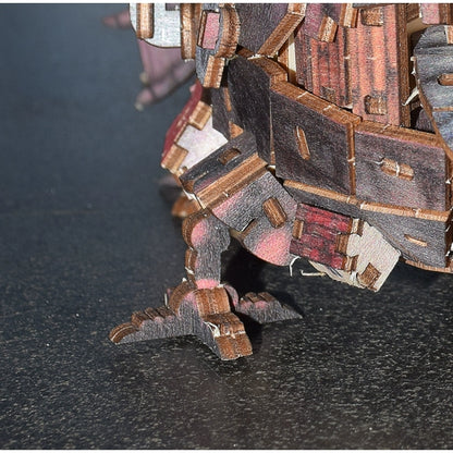 Modelo ng Howl's Moving Castle Wood
