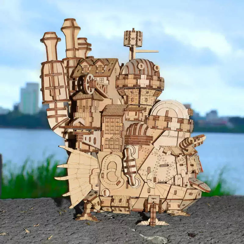 Modelo ng Howl's Moving Castle Wood
