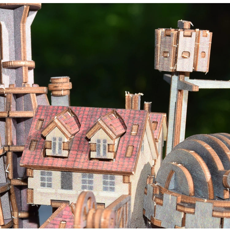 Modelo ng Howl's Moving Castle Wood