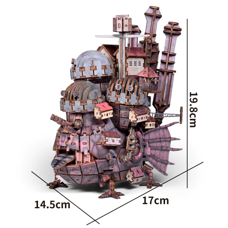 Modelo ng Howl's Moving Castle Wood