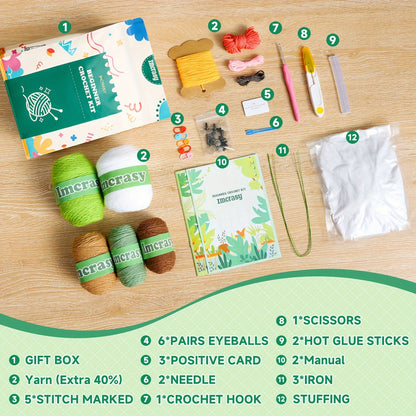 Crochet Kit  6pcs